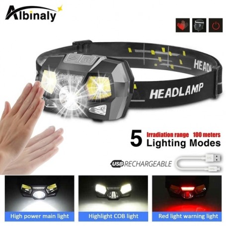USB SENSOR HEADLIGHT
