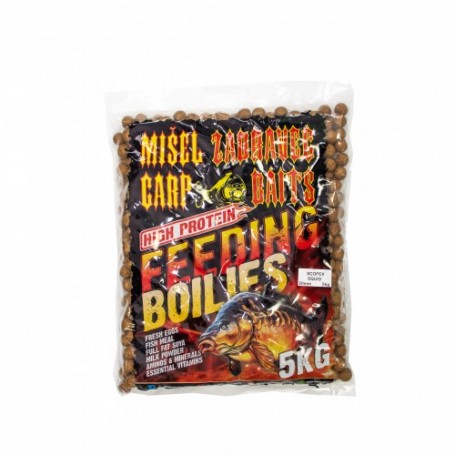 MIŠEL ZADRAVEC CARP BAITS MZCB FEEDING BOILIES HIGH PROTEIN 5KG
