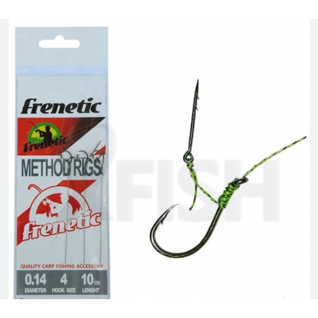 FRENETIC METHOD RIGS 0,12MM SIZE 8
