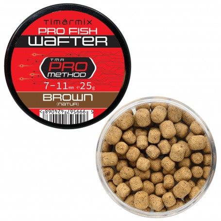 TIMAR MIX PRO FISH WAFTER - NATUR BROWN - 7-11 MM