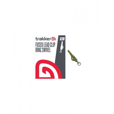 TRAKKER FUSED LEAD CLIP - RING SWIVEL