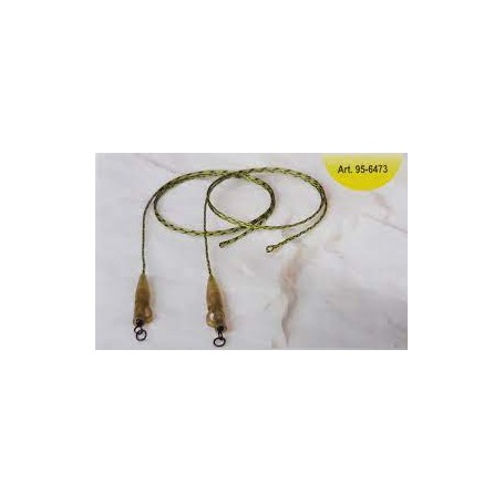 EXTRA CARP LEAD CORE WITH LEAD CLIP