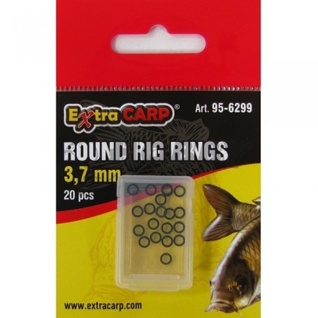 EXTRA CARP ROUND RIG RINGS 3,7mm